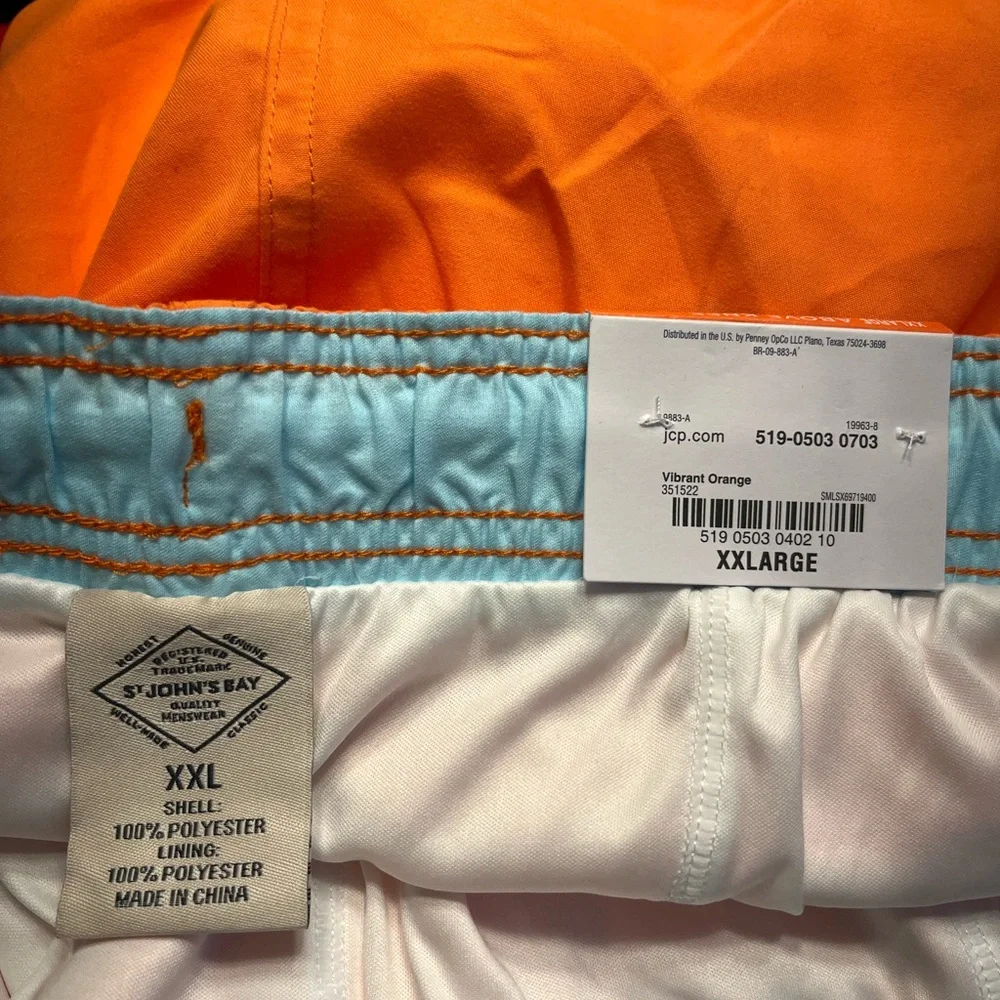 NWT St. John’s Bay 2 pairs men swim trunks